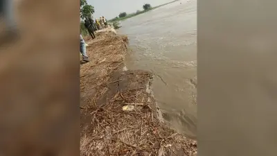 दो सौ परिवार पर मंडरा रहा कटाव का खतरा