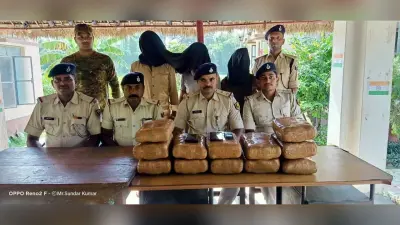 31.11 किलो गांजा के साथ तीन तस्कर गिरफ्तार
