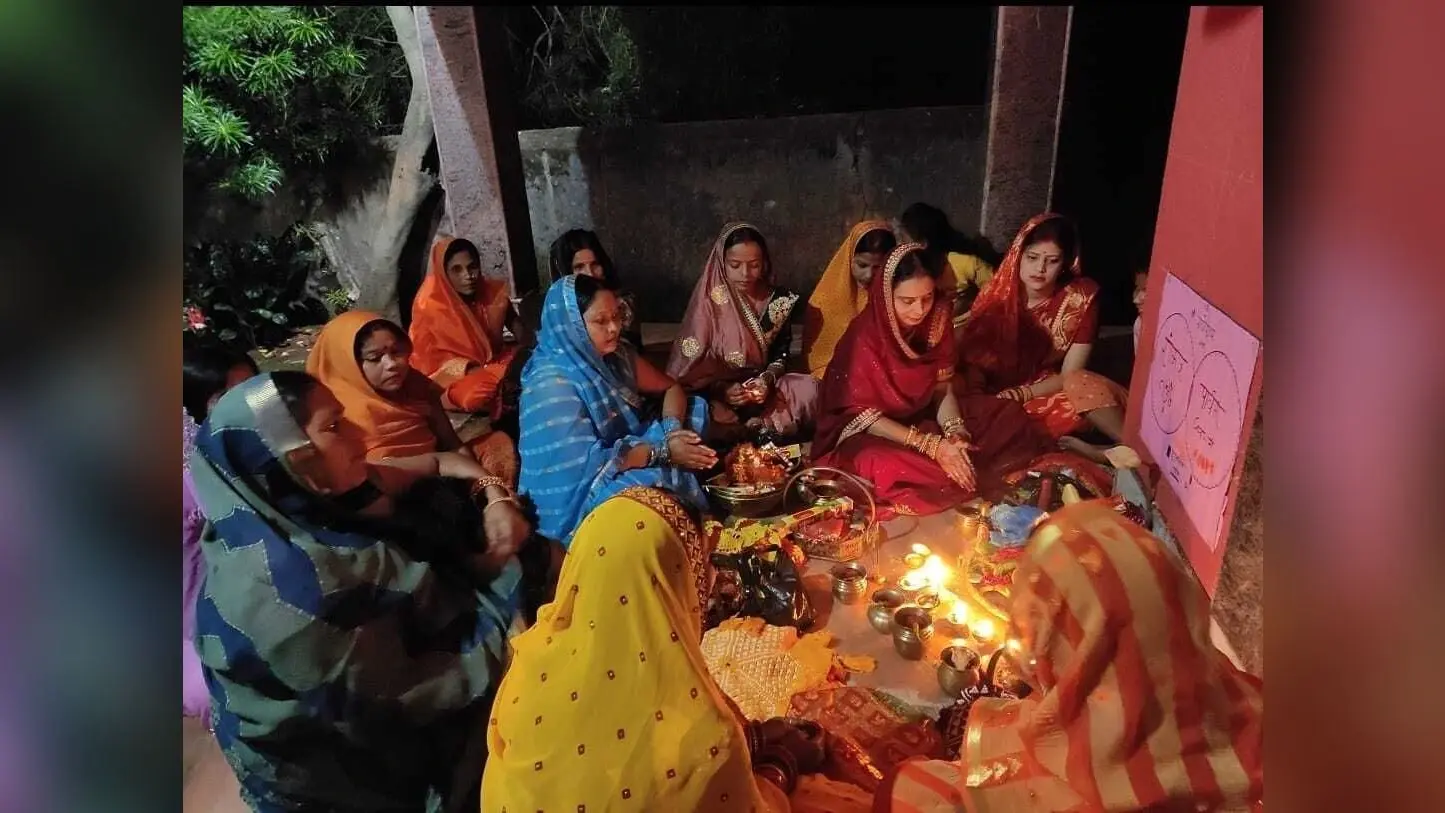 Jamui News : अखंड सुहाग को लेकर महिलाओं ने किया तीज व्रत, रखा उपवास