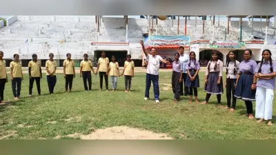 Jamui News : रग्बी प्रतियोगिता में टीआर नारायणन हेरिटेज स्कूल की टीम रही विजेता