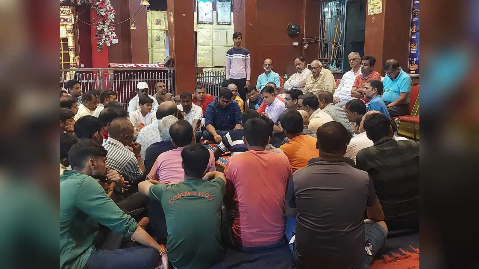 Jamui News : शारदीय नवरात्र को लेकर पूजा समिति की बैठक में विमर्श