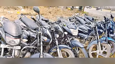 crime news : बाइक चाेर गिरोह का खुलासा, चोरी की आठ बाइक के साथ छह गिरफ्तार