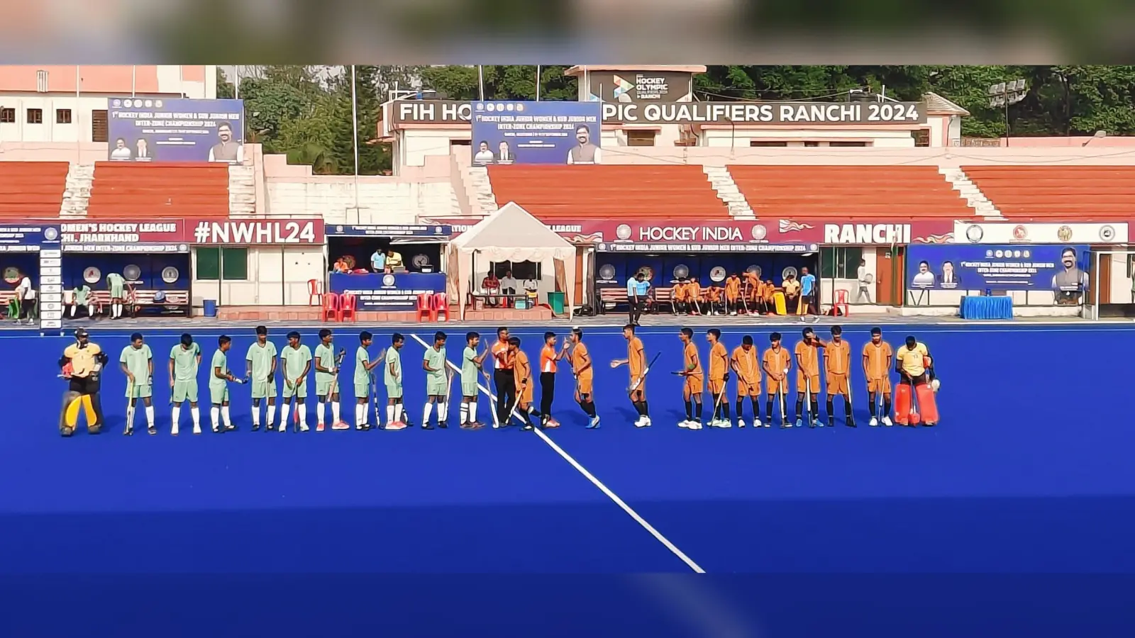 Hockey: दो वर्गों में पूर्वी क्षेत्र के अलावा दक्षिण क्षेत्र व साईं शक्ति फाइनल में