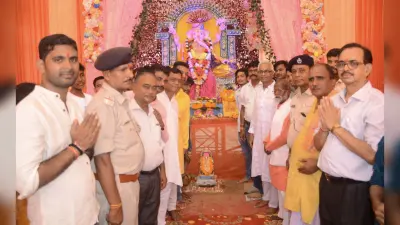 Dhanbad News : गणपति बप्पा मोरया, मंगल मूर्ति मोरया से गूंजे पूजा पंडाल