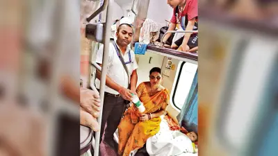 CHAPRA : भूख से बिलबिला रहे बच्चे के लिए रेलवे ने चलती ट्रेन में पहुंचाया दूध