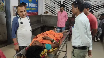 गणेश पूजनोत्सव के दौरान महिला के साथ मारपीट, रेफर