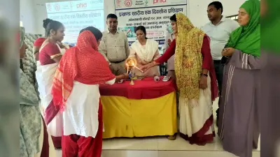 स्वच्छता पर सेविकाओं को दिया एकदिवसीय प्रशिक्षण
