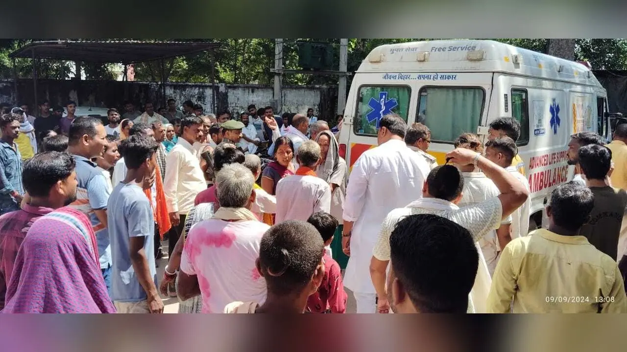 सरौनी गांव में बाइक की टक्कर से वृद्ध की हुई मौत