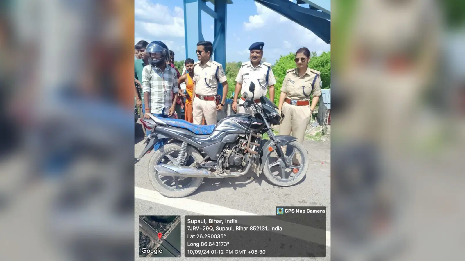 ट्रैफिक नियम के उल्लंघन मामले में विभिन्न वाहन चालकों से वसूला गया एक लाख रूपये जुर्माना