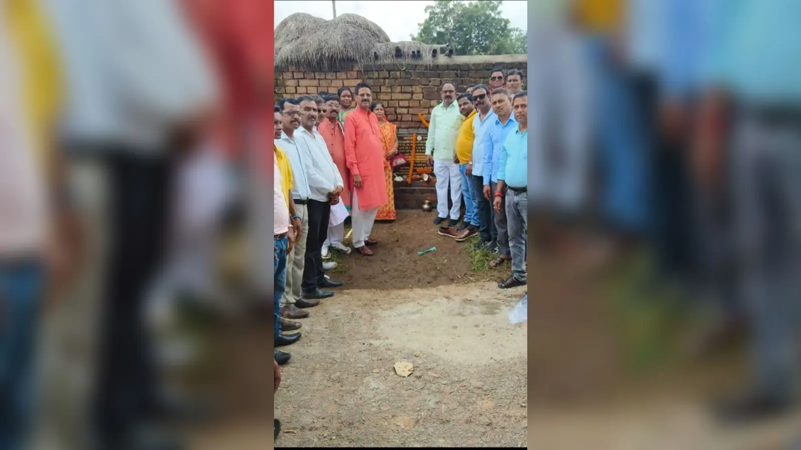 बहेरा पंचायत में दो योजनाओं की आधारशिला रखी