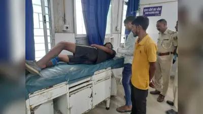 कबड्डी मैच के दौरान खिलाड़ी हुआ घायल, भर्ती