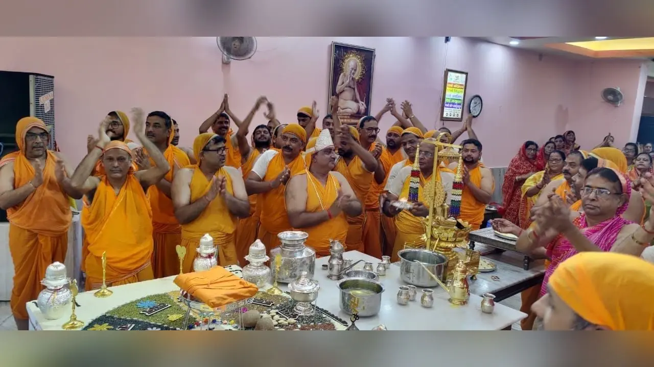 जैन श्रद्धालुओं ने उत्तम मार्दव धर्म का किया पालन