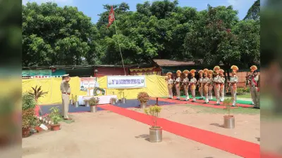 शहीद लांस नायक अर्जुन दास को पुण्यतिथि पर एसएसबी 19 वीं वाहिनी के अधिकारियों व जवानों ने दी श्रद्धांजलि