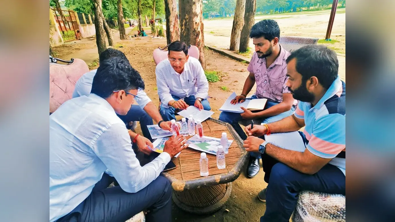 Gaya News : पितृपक्ष को लेकर गया में ढाई हजार पिंडदानियों के ठहरने की क्षमता वाली टेंट सिटी बन रही