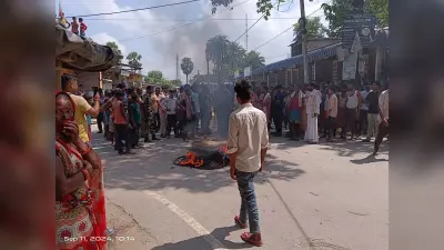 suicide: देनदारी के दबाव में महिला ने की आत्महत्या, सड़क जाम