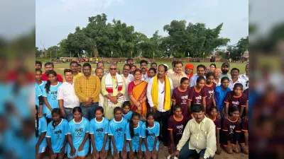 नमो फुटबॉल मैच से खिलाड़ियों को मिलता है अवसर : शेफाली