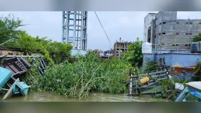 Darbhanga News : बारिश के पानी से सीएम साइंस कॉलेज हुआ जलमग्न