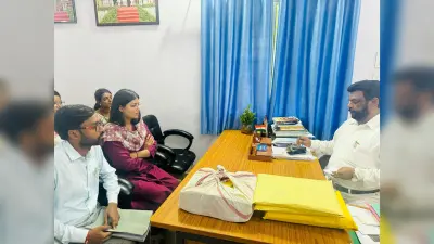 कंप्यूटर शिक्षकों की मांग को लेकर शिक्षा मंत्री को ज्ञापन