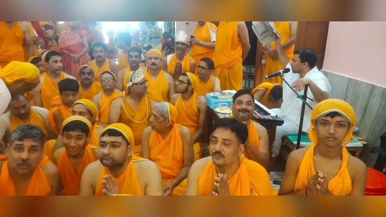 जैनियों ने दशलक्षण पर्व पर उत्तम तप धर्म का किया पालन