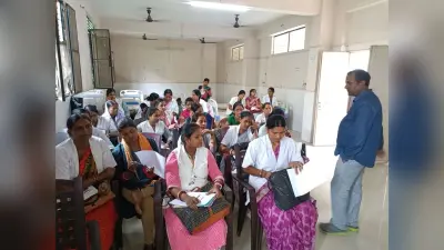 Health workers received training: डीवीडीएमएस के लिए स्वास्थ्यकर्मियों को मिला प्रशिक्षण