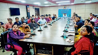 कुनुस्तोड़िया क्षेत्र में हिंदी दिवस समारोह का आयोजन