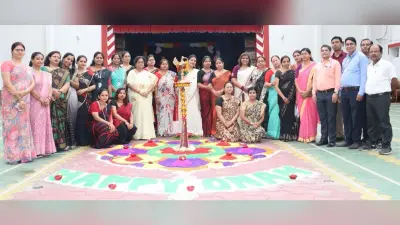 Bokaro news: श्री अयप्पा पब्लिक स्कूल में ओणम व हिंदी दिवस की रही धूम