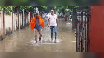 Lakhisarai News : झमाझम बारिश ने दी गर्मी से राहत, बिगड़ी शहर की सूरत