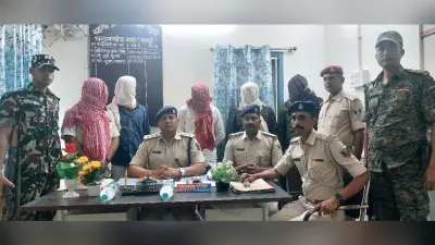 24 घंटे के अंदर बाइक छीनने के मामले का पुलिस ने किया उदभेदन, पांच गिरफ्तार