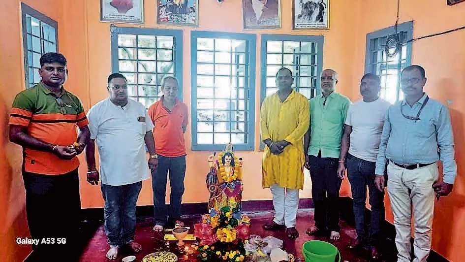 विश्वकर्मा पूजा को भारतीय मजदूर संघ ने मनाया श्रमिक दिवस