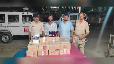 664 बोतल कफ सिरप व नशीली दवा के साथ दो गिरफ्तार