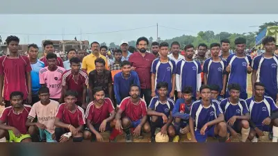 एसएन क्लब ने जीता फुटबॉल टूर्नामेंट का फाइनल मैच