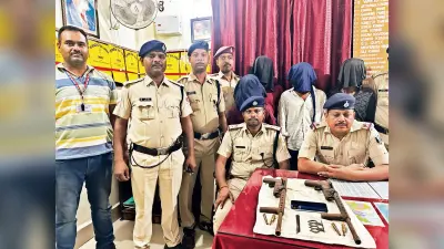 Gaya News : गया जंक्शन पर हथियार के साथ चार गिरफ्तार