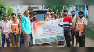 स्वच्छता ही सेवा कार्यक्रम के तहत स्वास्थ्य जांच शिविर आयोजित