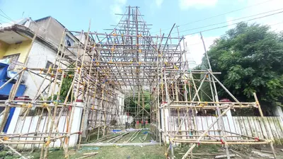 Aurangabad News : रमेश चौक पर वृंदावन के चंद्रोदय मंदिर में श्रद्धालुओं को दर्शन देंगी मां दुर्गा