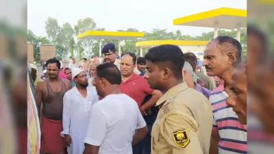 कंटेनर ने साइकिल सवार को रौंदा, मौके पर मौत