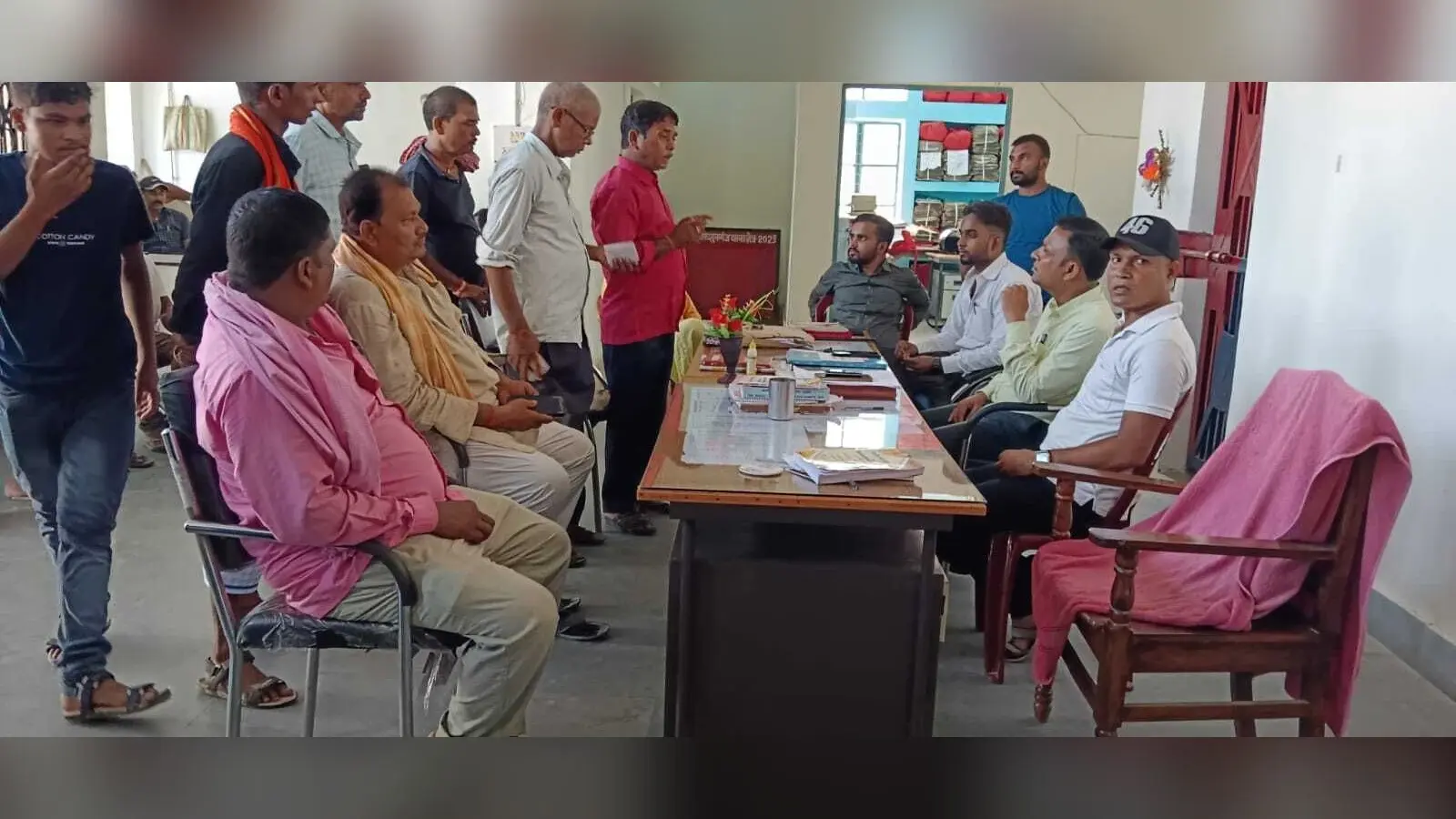 सन्तमत सत्संग मंदिर का मामला सीओ के जनता दरबार में पहुंचा