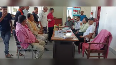 सन्तमत सत्संग मंदिर का मामला सीओ के जनता दरबार में पहुंचा