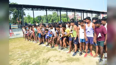 चौकीदार बहाली के लिए हुई शारीरिक दक्षता जांच परीक्षा में 132 अभ्यर्थी हुए उत्तीर्ण
