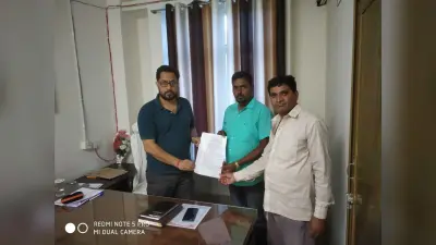 कटोरिया प्रमुख के विरुद्ध अविश्वास प्रस्ताव को लेकर बीडीओ को आवेदन