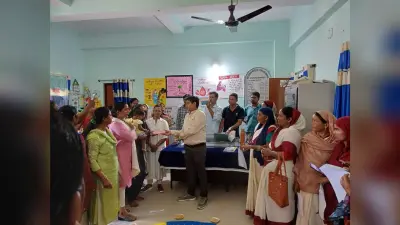 पोषण माह के तहत समेकित बाल विकास परियोजना में पोषण मेले का आयोजन