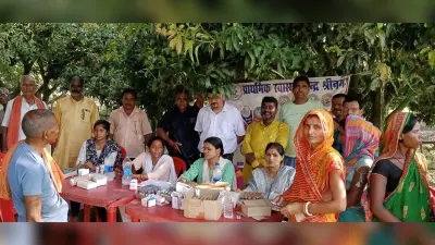 भाजपा ने लगाया सेवा पखवाड़ा शिविर