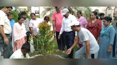 कृषि महाविद्यालय के छात्र-छात्राओं को राष्ट्रीय एकता की दिलायी गयी शपथ