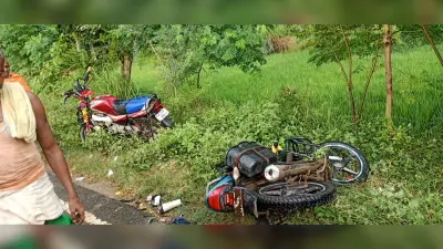 Darbhanga News : दो बाइक की टक्कर में युवक की मौत, दूसरा गंभीर