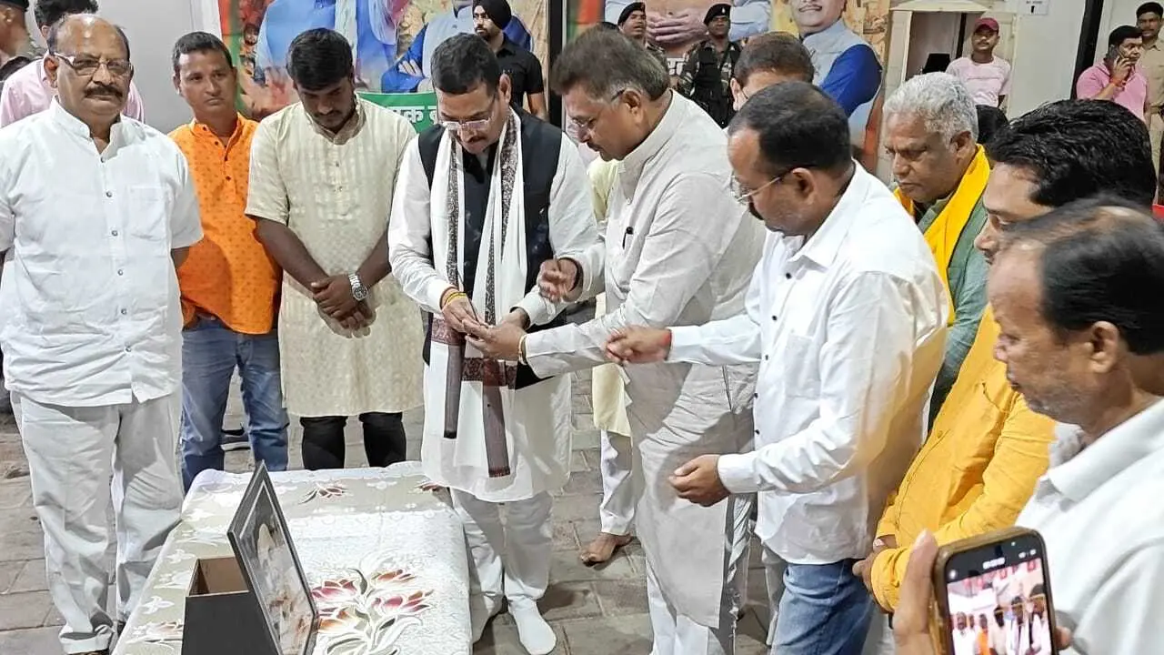 समाज और देश के उत्थान के लिए समर्पित रहे पंडित दीनदयाल : दीपक प्रकाश