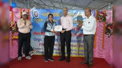 चिरेका महाप्रबंधक ने तीरंदाजों को किया पुरस्कृत
