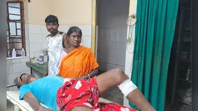 वाहन के धक्का से साइकिल सवार जख्मी, धनबाद रेफर