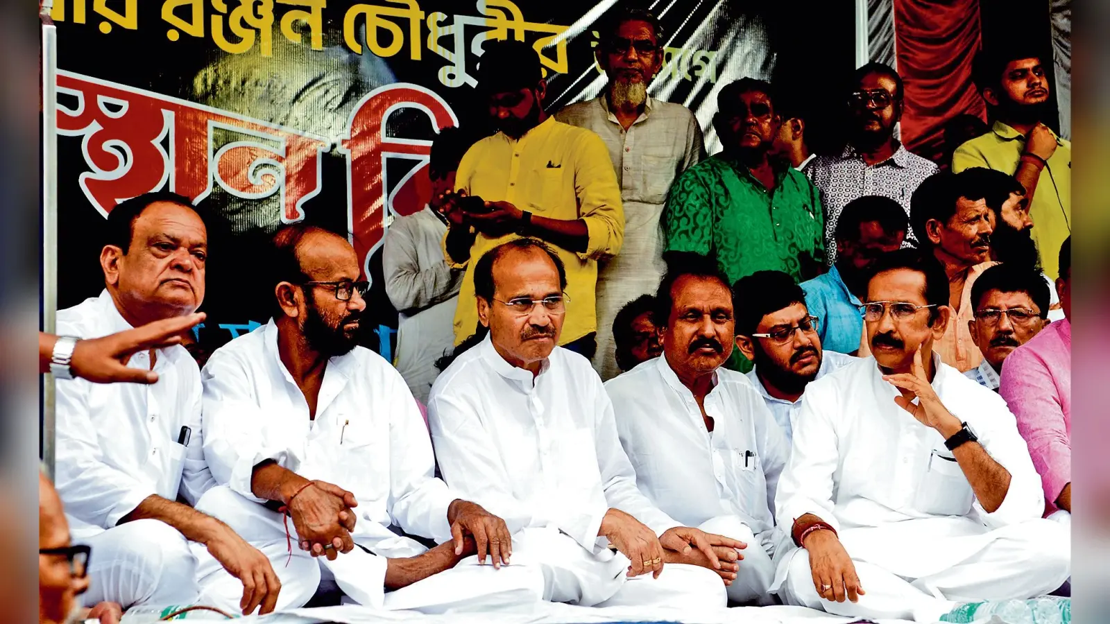 आरजी कर कांड में न्याय की मांग को लेकर कांग्रेस का दो दिवसीय धरना