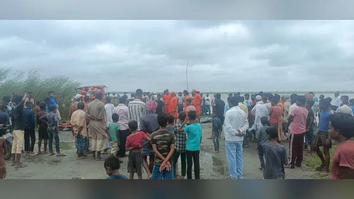 48 घंटा बाद घटना स्थल से 15 किमी दूर कोसी नदी में लापता बच्चे का मिला शव