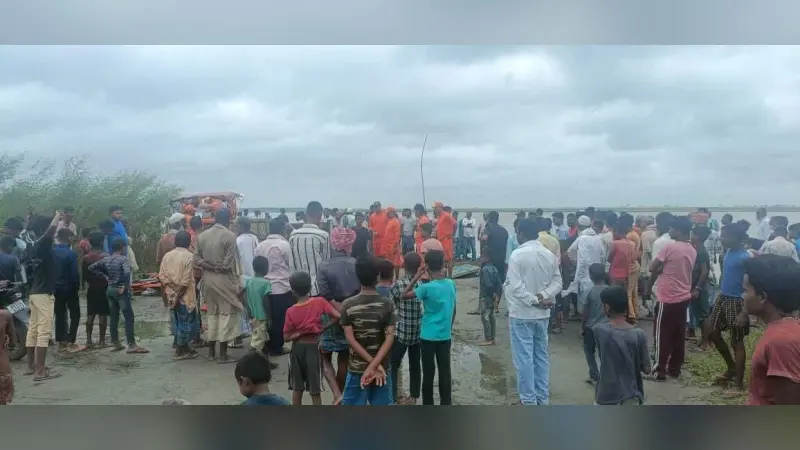 48 घंटा बाद घटना स्थल से 15 किमी दूर कोसी नदी में लापता बच्चे का मिला शव