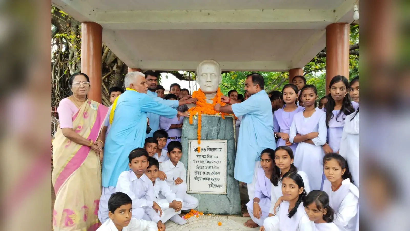 विद्यासागर स्मृति रक्षा समिति ने जयंती पर ईश्वर चंद्र विद्यासागर को किया याद